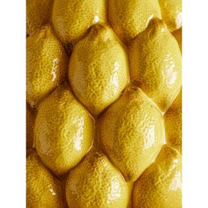 Bloomingville Limone Stoneware Vase Yellow